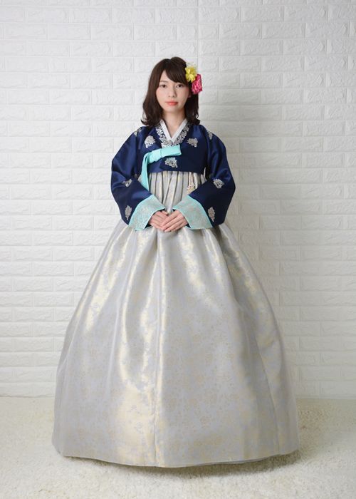 レンタル 結婚式 入学式 成人式 集い 卒業式 イベント かわいい 仮装 大人 女性 簡単 【レンタル】o-s180c119-チマチョゴリレンタル韓服シルク-バスト88〜98cm_身長+靴高さ167〜170cm■o-s180c119
