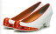 チマチョゴリの靴韓服靴 小花刺繍コッシン 61白×赤■kotshin-10wr-s