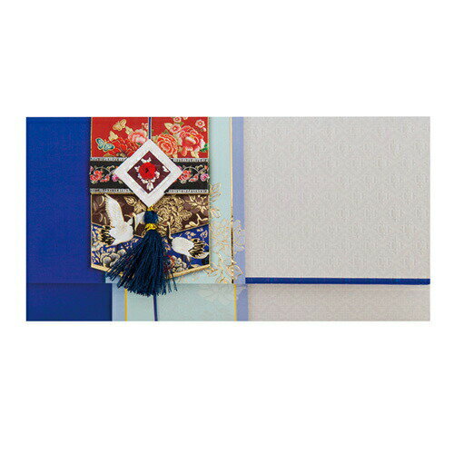 セール10%韓国 メッセージカード (祝い袋・お年玉袋)ブルー■messagecard-fb224-5-s【ギフト】【お土産】【メッセージカード】【韓国】【ハン...