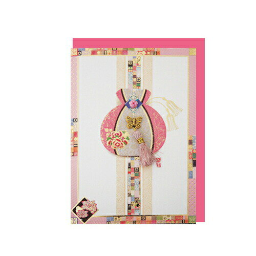 セール10%韓国 メッセージカード (カード兼年賀状) 福チュモニ6■messagecard-ft218-06-s【年賀状】【韓国】【メッセージカード】【カード...