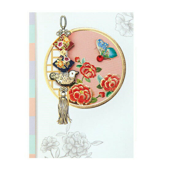 セール10%韓国 メッセージカード (カード兼年賀状)ノリゲ5■messagecard-ft1043-5-s【ギフト】【お土産】