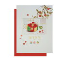 セール10%韓国 メッセージカード (カード兼年賀状)福梅チュモニ6■messagecard-ft105-6-s【年賀状】【韓国】【メッセージカード】【カード】...