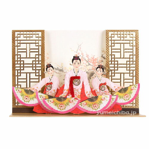 セール10%韓国 ポップアップカード(伝統舞踊・ピンク)■messagecard-60-s【ギフト】【お土産】【雑貨ギフト】【かわいい】【韓服】