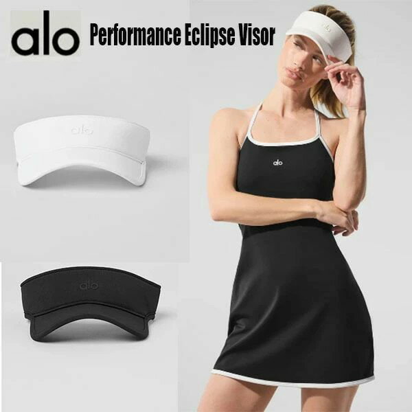 乐天商城 - ★ALO Yoga★ 正規品米国より直輸入 Performance Eclipse Visor ベストセラー ユニセックス メッシュ 通気性抜群 ロゴ刺繍 サイズ調節可能 alo公式 スポーツ テニス ゴルフ 日常使い 帽子 キャップ サンバイザーキャップ BTSJIN グローバルアンバサダー就任