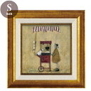 サムトフト ポップコーン タイム ST-04065 Sサイズ アートフレーム 絵画 ユーパワー 犬 人物 風景 ギフト アート おしゃれ 北欧 インテリア お部...