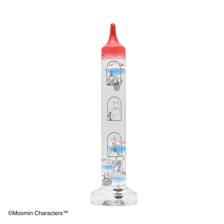 ＼P2倍＋クーポン／ 茶谷産業 ムーミンやしき ガラスフロート温度計 152-333253 ムーミン ガラス 温度..