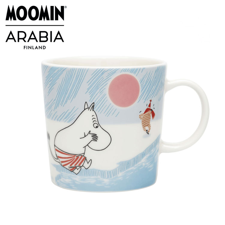 Rakuten - ＼スーパーセールポイントアップ＋クーポン／ ARABIA アラビア ムーミン アイス スイミング 2025 ウィンター マグ 0.3L 1079656 送料無料 冬マグ 限定マグカップ マグカップ 北欧 フィンランド 食器 ギフト