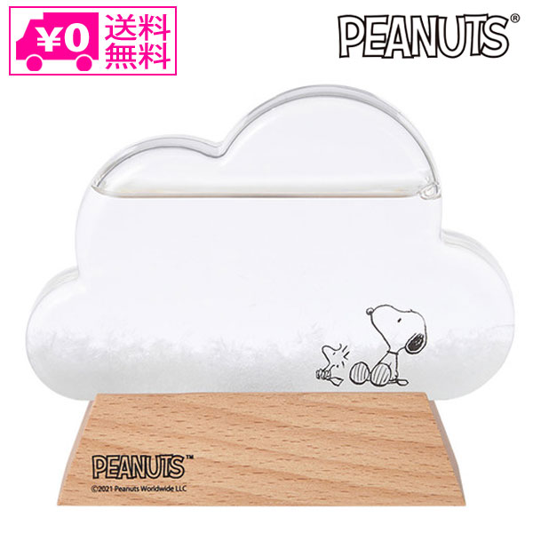 晴雨予報グラス 送料無料 スヌーピーストームグラス クラウド PEANUTS スヌーピー 天気管　ストームグラス ストームクラウド 天気予報 気象観測 天気 おしゃれ 雑貨 オブジェ