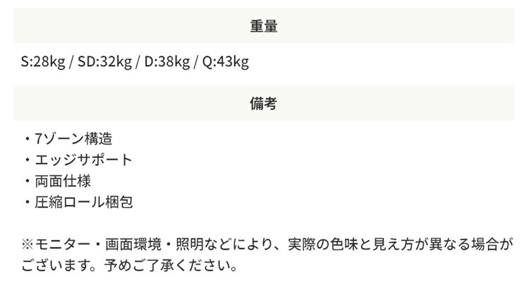 CHOICE STOREの【送料無料!!】マットレスのみ ポケットコイルマットレス Excellent Nanotech【エクセレント/ナノテック】 クイーン｜アングル3