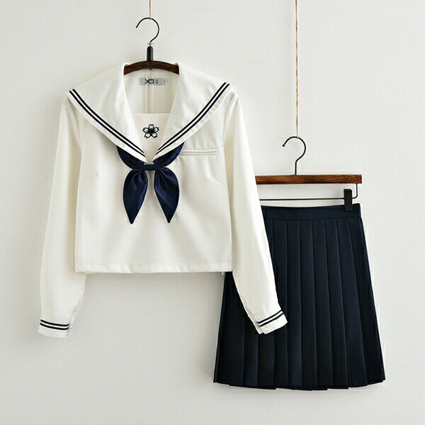 【送料無料】【送料無料】セーラー服 女子高生 セットアップ スクール制服 学生服 トップス 女子制服 フリルスカート スクール制服 JK制服 スクールウエア コスプレ衣装 コスチューム 学生制高校の通学 子供服 発表会 結婚式 卒業式 入学式 送料無料