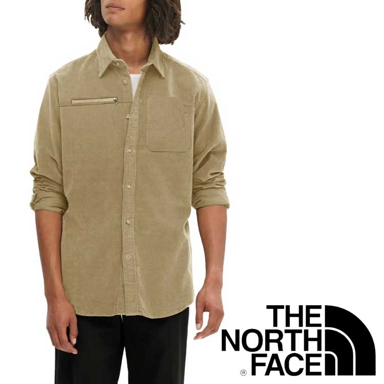 THE NORTH FACE 米国並行輸入 ノースフェイス ブラックラベル 男性 コーデュロイ 長袖シャツ ウィンドブレーカージャケット アウトドアウェア 韓国ファッション デイリールック
