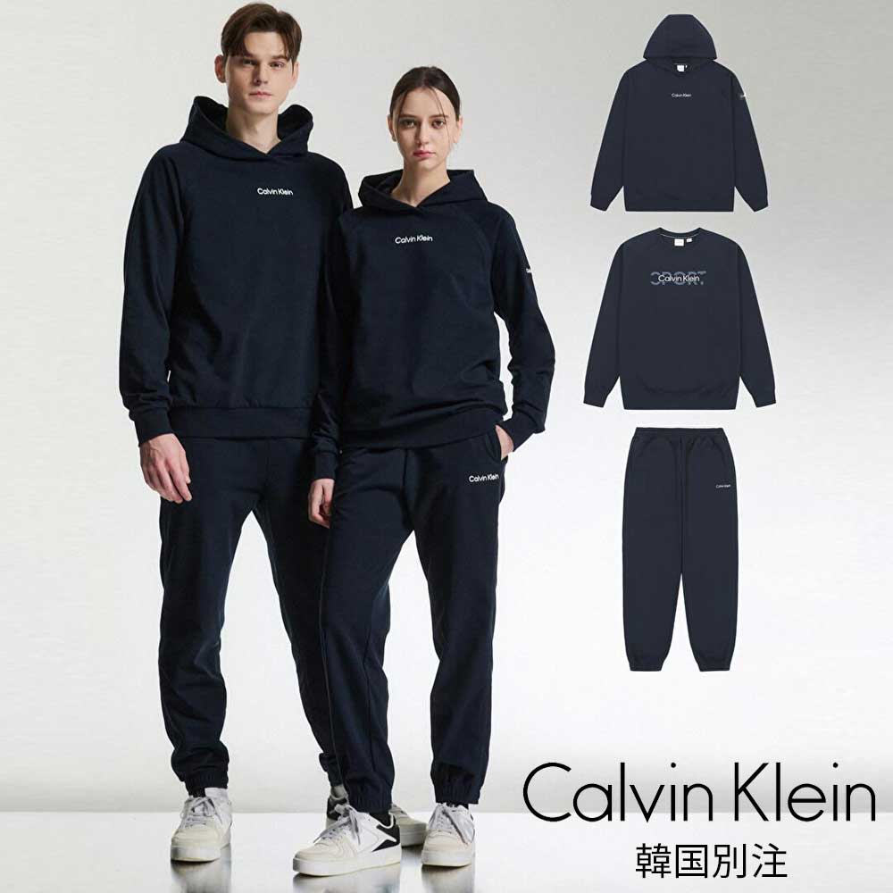 Calvin Klein カルバンクライン スポーツ エッセンシャル イージーウェア セットアップ ユニ フード セーター パンツ 3種セット韓国ファッション ...