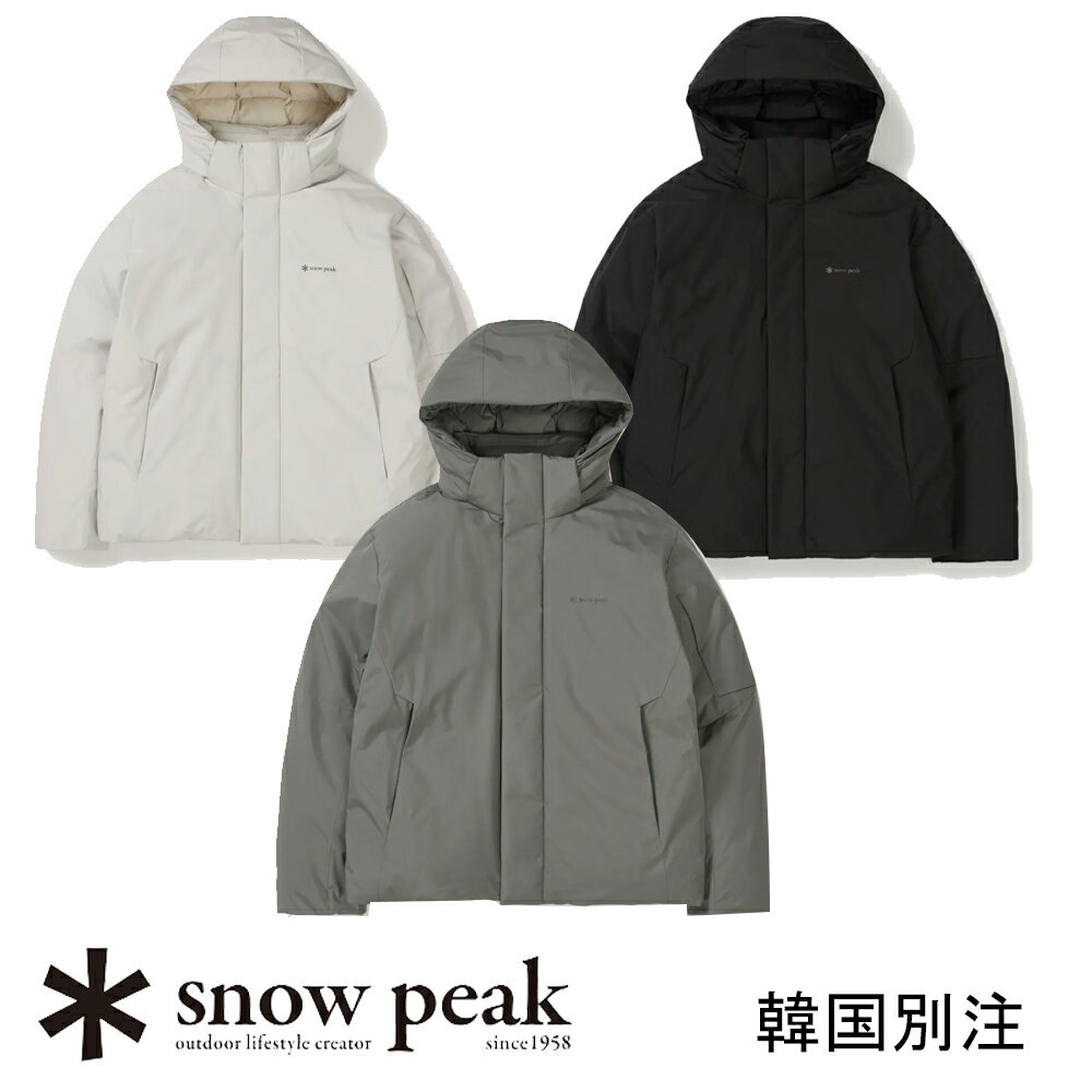 snow peak 韓国別注スノーピーク ドライピーク ウインドストッパー ヘビー ダウンジャケット キャンプ ..