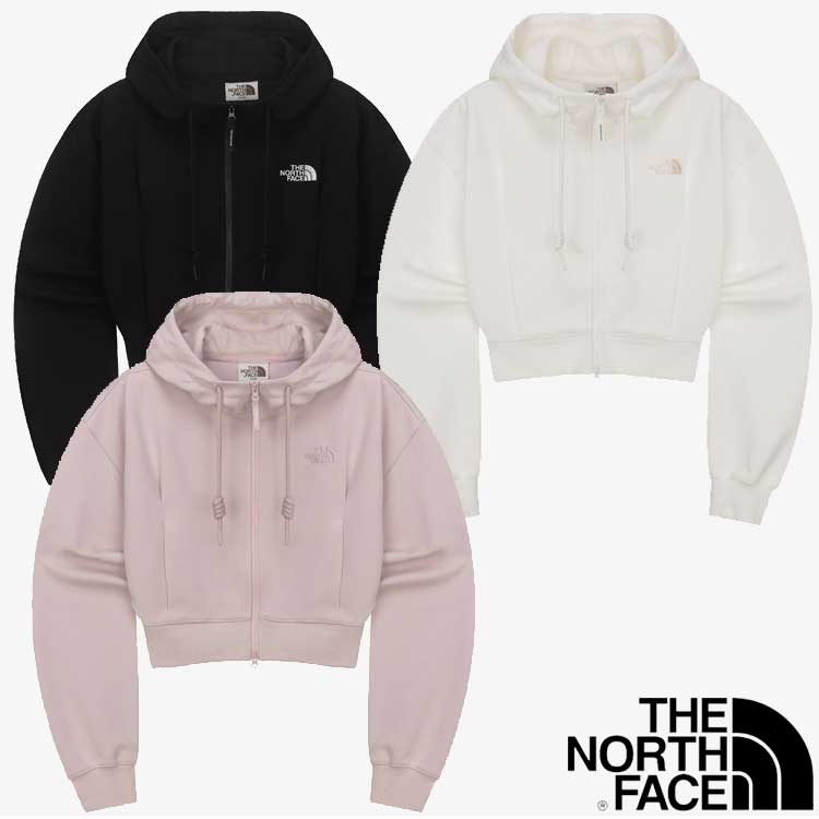THE NORTH FACE 韓国別注 ノースフェイス ホワイトレーベル レディース シード テック フード ジップアップ 冬ジャンパーウィンドブレーカー ジャケット 韓国ファッション デイリールック