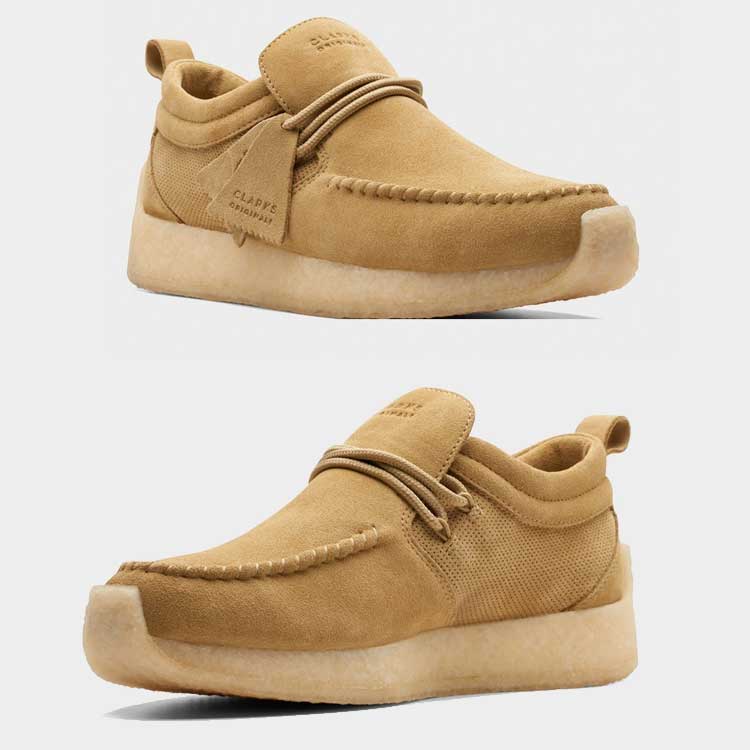 Clarks 韓国別注 クラークス メンズ メイクリフスニーカー 26173371 スニーカー ブーツ カジュアルシューズ ローカットスニーカー 韓国ファッション デイリールック