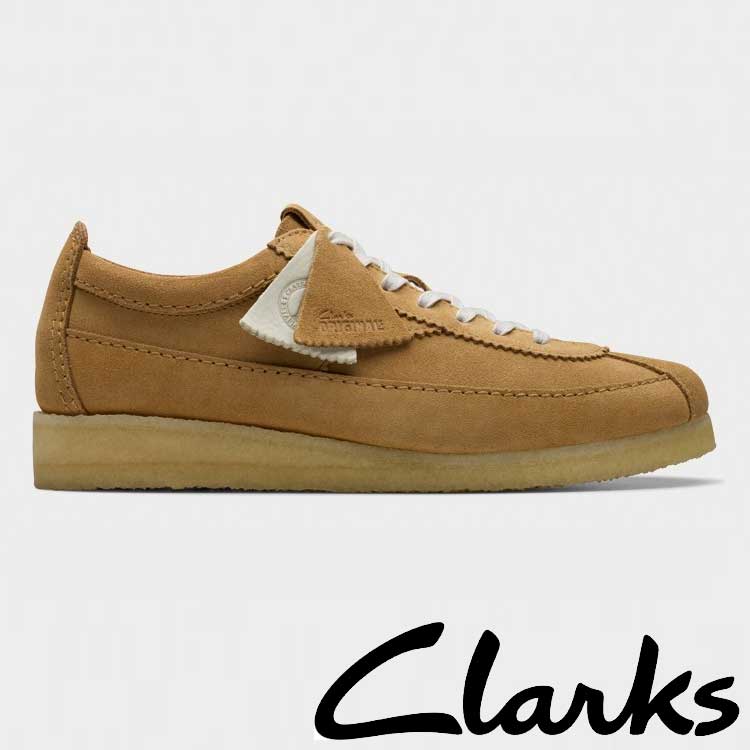 Clarks 韓国別注 クラークス メンズ ワラビトミッドタン Sdeスニーカー 26175763 スニーカー ブーツ カジュアルシューズ ローカットスニーカー 韓国ファッション デイリールック