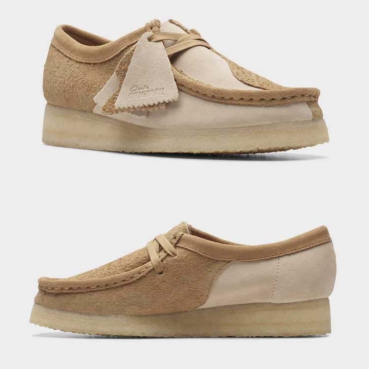 Clarks 韓国別注 クラークス レディース ワラビーウェルト靴 2617652 スニーカー ブーツ カジュアルシューズ ローカットスニーカー 韓国ファッション デイリールック