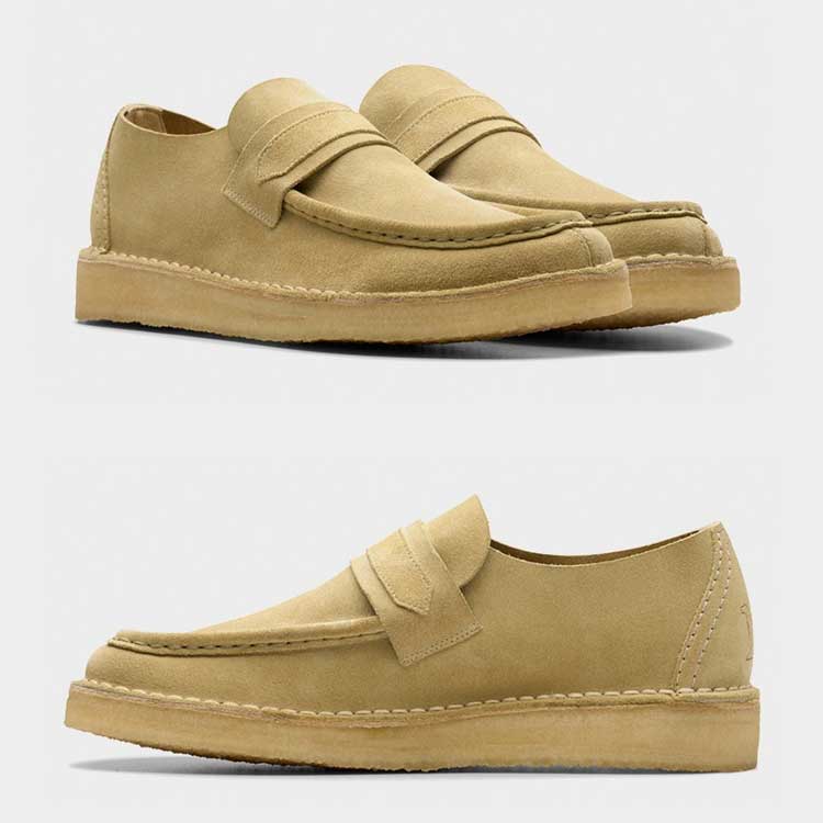 Clarks 韓国別注 クラークス メンズデザート ノマドローファー 26178112 スニーカー ブーツ カジュアルシューズ ローカットスニーカー 韓国ファッション デイリールック