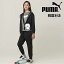 【SALE 40%OFF】PUMA プーマキッズ ラウンドTシャツ + パンツ セット 韓国ファッション ジャージセット 新学期コレクション スポーツウェアセット