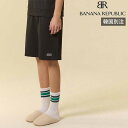 BANANA REPUBLIC 韓国別注 バナナ リパブリック メンズ ホームウェア ショートパンツ 韓国ファッション ストリートルック トレーニングウェア
