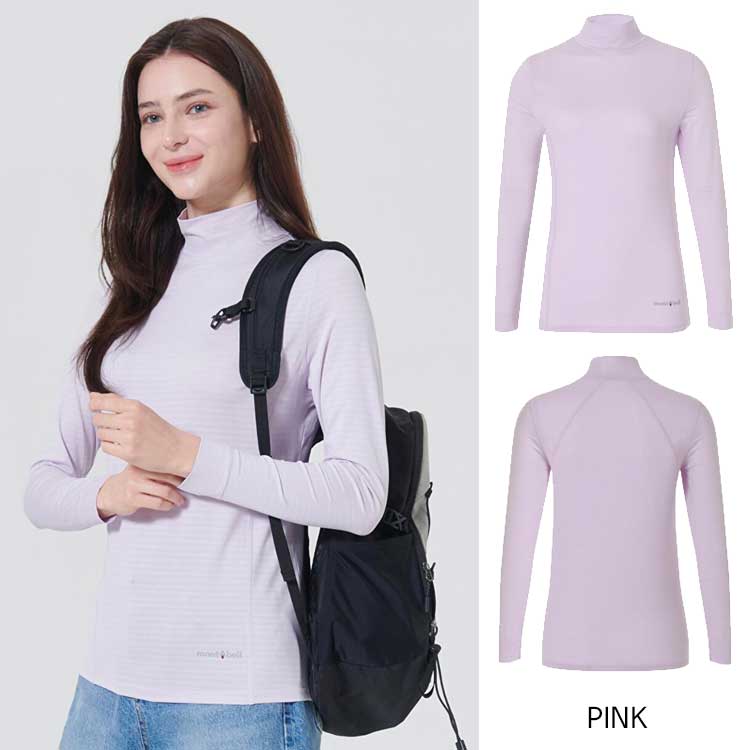 mont bell モンベル アンダー レディース エクストリーム メッシュ UVカット 起毛 ベースレイヤー 韓国ファッション ベーシック インナーウェア
