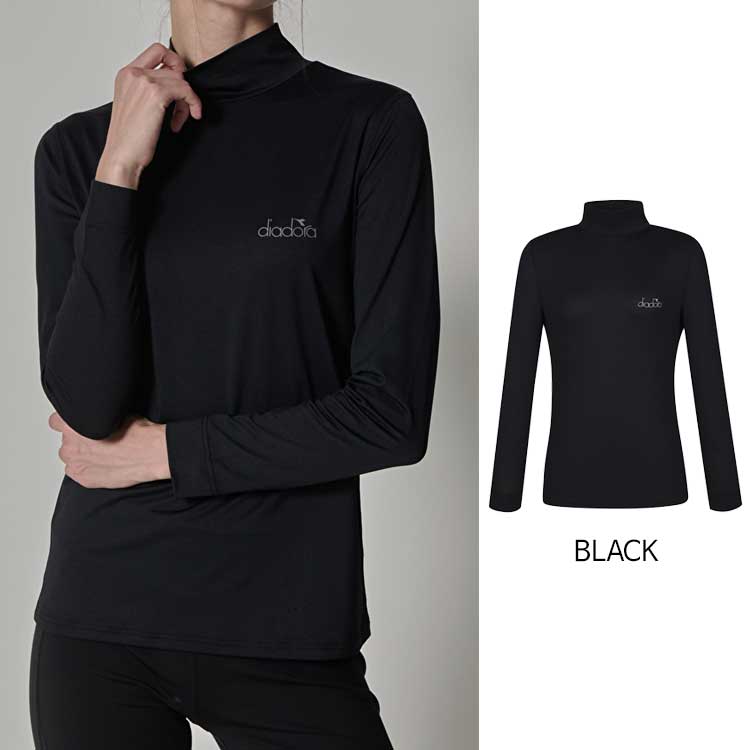 DIADORA ディアドラ レディース ソフト クーリング アスキン ベースレイヤー askin 素材 韓国ファッション ベーシック インナーウェア