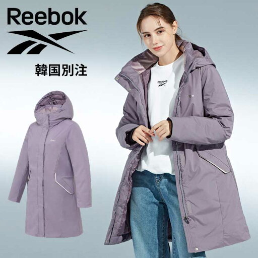 Reebok リーボック レーディス 6LAYER フードロングダウン パディング ジャケット ジャンパー 韓国ファッション デイリー スポーツウェア Reebok リーボック レーディス 6LAYER フードロングダウン パディング ジャケット ジャンパー 韓国ファッション デイリー スポーツウェア