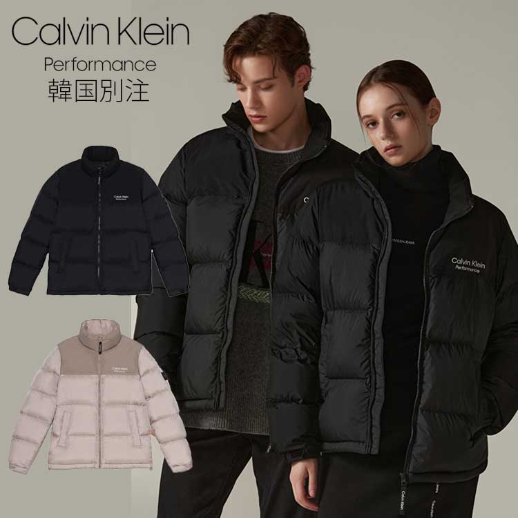 Calvin Klein カルバンクライン パフォーマンス メンズ レディース 男女共用 バルキー ダウン ダッグダウン ダウンジャンパー 韓国ファッション デイリーベーシック
