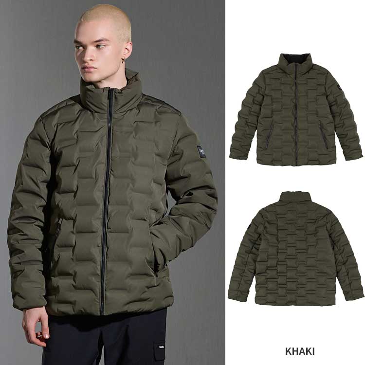 Calvin Klein カルバンクライン 無縫製 フィルパワー ホットメルティング チューブダウン メンズ ジャンパー ダウンジャケット 韓国ファッション デイリーベーシック