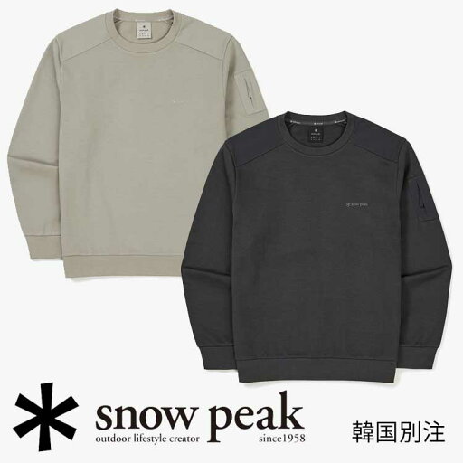snow peak 韓国別注 スノーピーク プロ ショルダー パッチ 起毛 マンツーマンTシャツ キャンプ アウトドアウェア スノーピーク アパレル韓国ファッション スポーツウェア snow peak 韓国別注 スノーピーク プロ ショルダー パッチ 起毛 マンツーマンTシャツ キャンプ アウトドアウェア スノーピーク アパレル韓国ファッション スポーツウェア