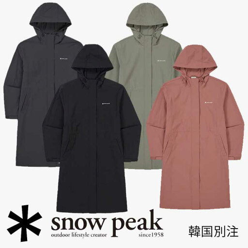 snow peak 韓国別注 スノーピーク プロ レディース ウーブン ロング ウインドブレーカー キャンプ アウトドアウェア スノーピーク アパレル韓国ファッション スポーツウェア snow peak 韓国別注 スノーピーク プロ レディース ウーブン ロング ウインドブレーカー キャンプ アウトドアウェア スノーピーク アパレル韓国ファッション スポーツウェア