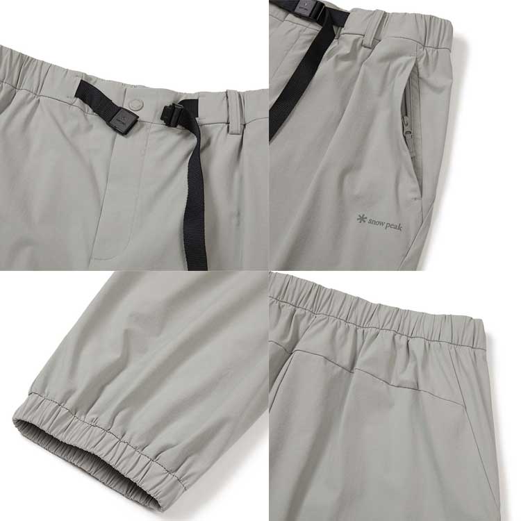 snow peak 韓国別注 スノーピーク フローブン ゾディアック ジョガーパンツ キャンプ アウトドアウェア スノーピーク アパレル韓国ファッション スポーツウェア