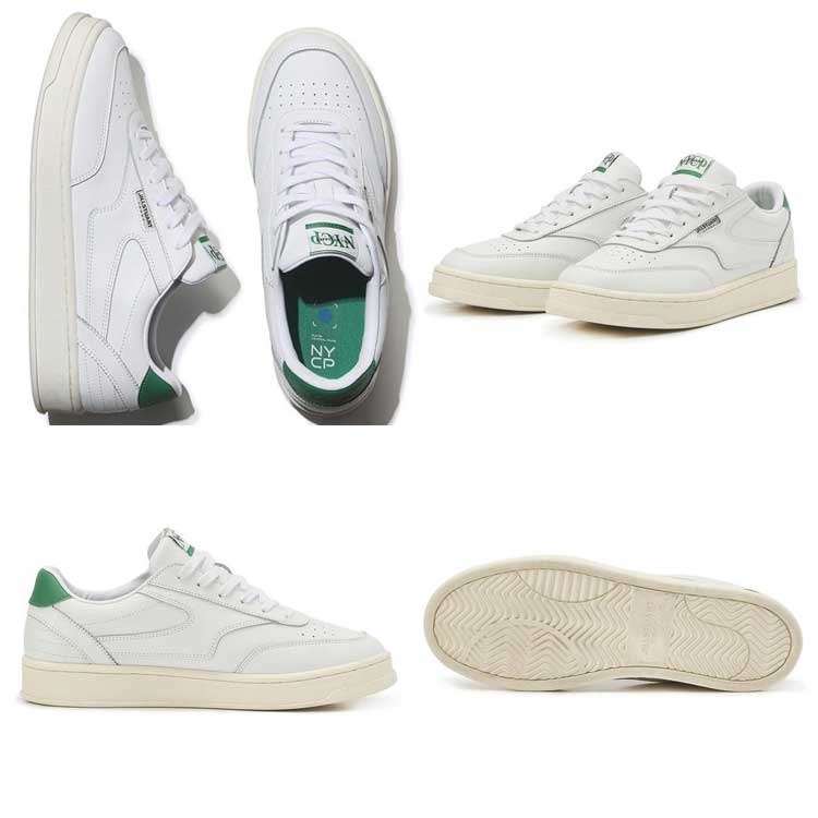 JILLSTUART SPORTS 韓国別注 ジルスチュアートスポーツ 男女共用 グリーン レザー配色 スニーカー レディース メンズ 韓国ファッション スポーツウェア デイリルック