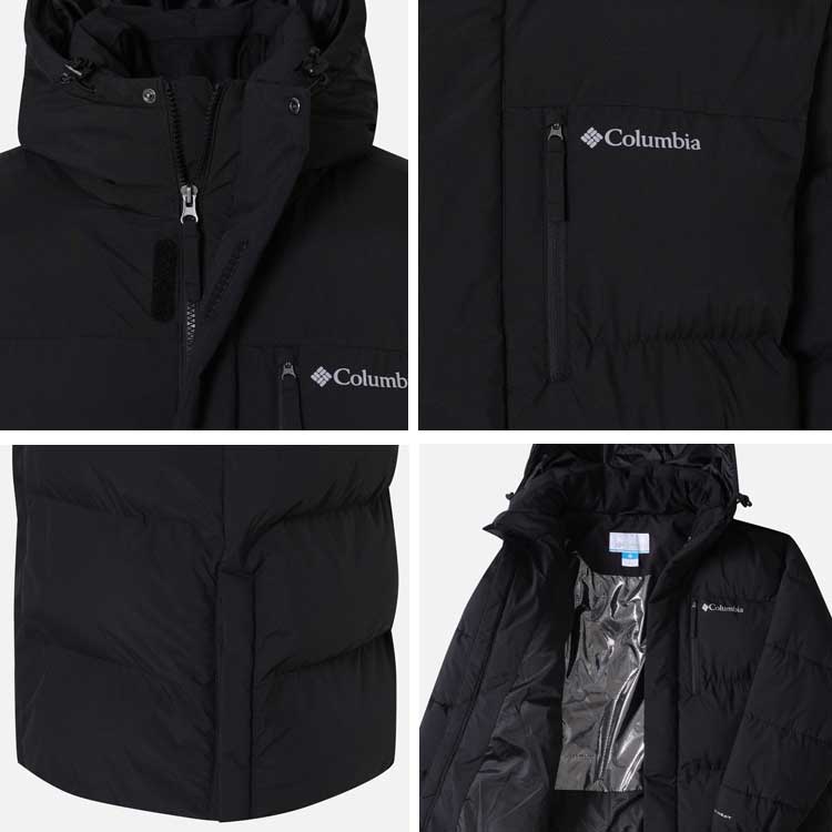 Colunbia 韓国別注 コロンビア メンズ スノー ロングダウン ジャケッ ダウンジャケット 冬ジャンパー 韓国ファッション デイリールック