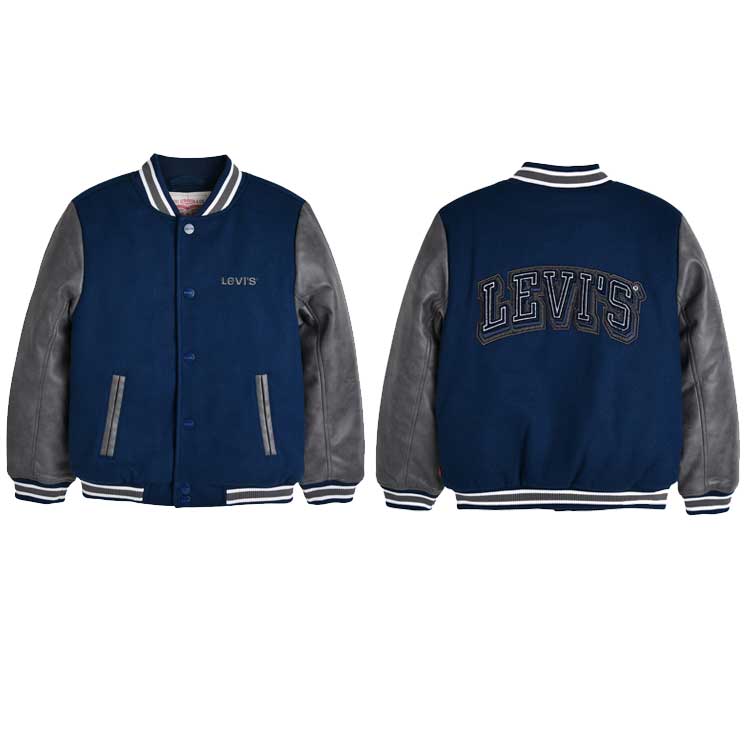 LEVI'S KIDS 韓国別注 リーバイス キッズ リーバイス ボマージャケット ジャンパー ジュニア トトラー 韓国ファッション 子供服 冬シーズンオフ