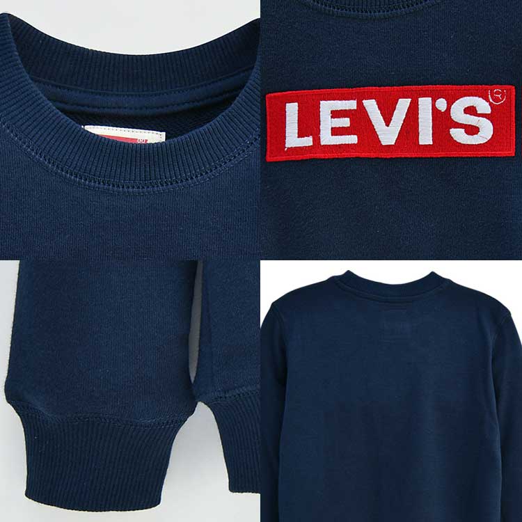 LEVI'S KIDS 韓国別注 リーバイス キッズ 直輸入 スポーツロゴ フーディー マンツー マン Tシャツ ジュニア トトラー 韓国ファッション 子供服 冬シーズンオフ