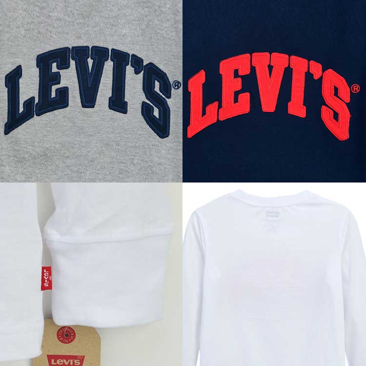 LEVI'S KIDS 韓国別注 リーバイス キッズ 直輸入 アーチロゴ Tシャツ ジュニア トトラー 韓国ファッション 子供服 冬シーズンオフ