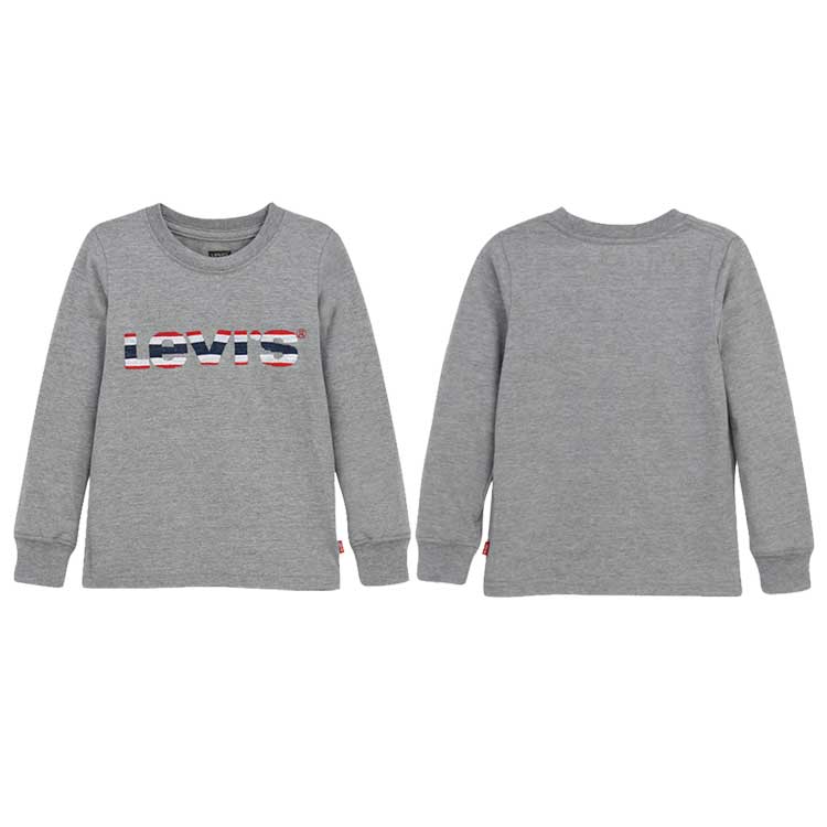 LEVI'S KIDS 韓国別注 リーバイス キッズ 直輸入 刺繍 ロゴTシャツ ジュニア トトラー 韓国ファッション 子供服 冬シーズンオフ