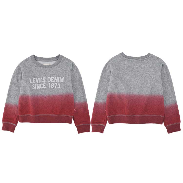 LEVI'S KIDS 韓国別注 リーバイス キッズ 直輸入 グラデーション フルオーバー 長袖 シャツ 韓国ファッション 子供服 冬シーズンオフ