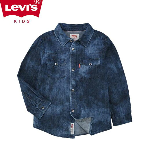 LEVI'S KIDS 韓国別注 リーバイス キッズ 直輸入デニム ウエスタンシャツ 長袖 シャツ 韓国ファッション 子供服 冬シーズンオフ LEVI'S KIDS 韓国別注 リーバイス キッズ 直輸入デニム ウエスタンシャツ 長袖 シャツ 韓国ファッション 子供服 冬シーズンオフ