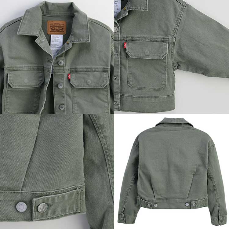 LEVI'S KIDS 韓国別注 リーバイス キッズ 直輸入 オーバーサイズ トラッカー アウター 韓国ファッション 子供服