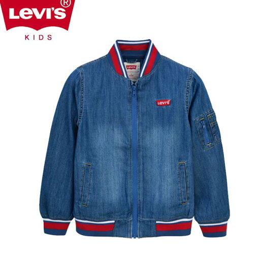 LEVI'S KIDS 韓国別注 リーバイス キッズ 直輸入 デニム ボンバー ジャケット アウター 韓国ファッション 子供服 LEVI'S KIDS 韓国別注 リーバイス キッズ 直輸入 デニム ボンバー ジャケット アウター 韓国ファッション 子供服