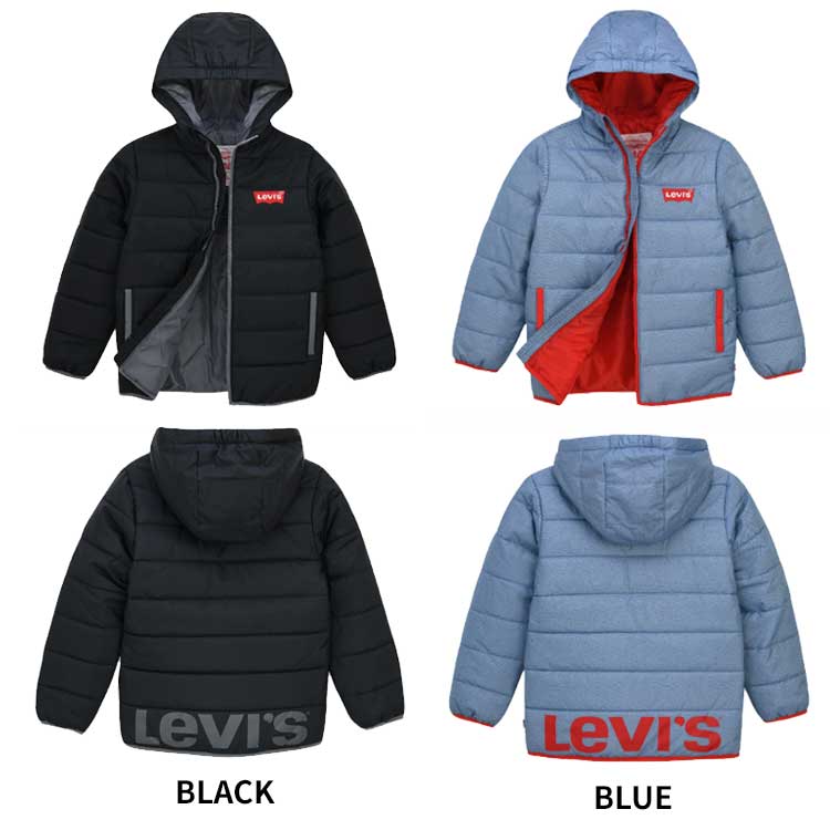 LEVI'S KIDS 韓国別注 リーバイス キッズ 直輸入 ショートフード ダウンジャケット アウター 韓国ファッション 子供服