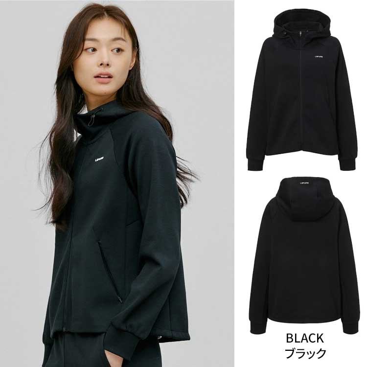 Lafuma ラフマ レディース スウェット フード ジップアップ ジャケット 韓国ファッション ベーシック デイリールック