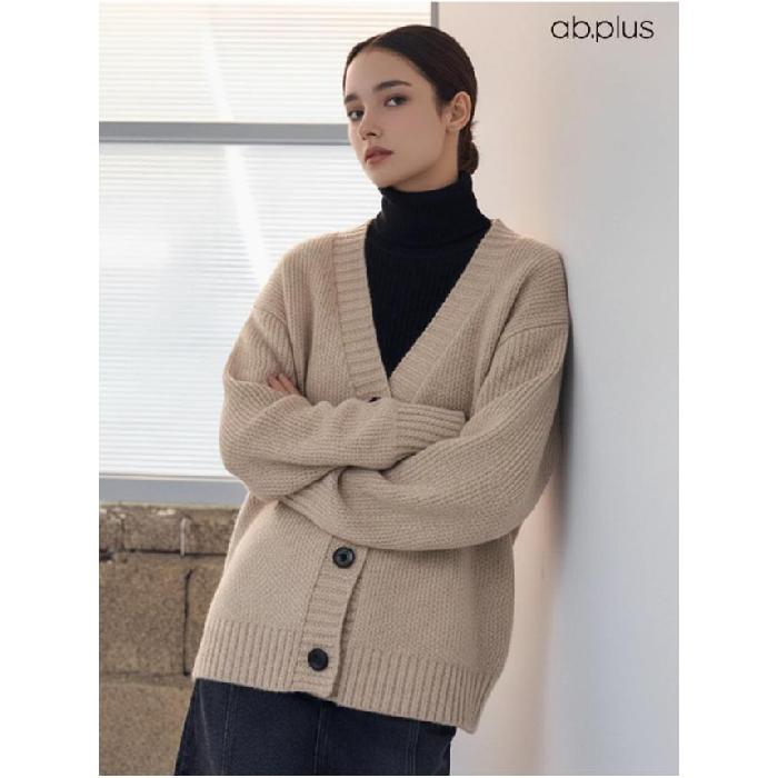 韓国で注目されているブランド ab.plus [韓国で注目されているブランド ab.plus]ベーシック Vネック フ..