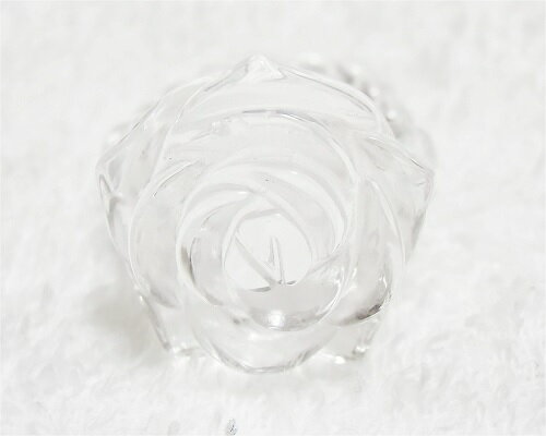 天然石　水晶　クリスタル　薔薇　バラ　リング　指輪　パワーストーン　ヒーリング　Roseのサムネイル