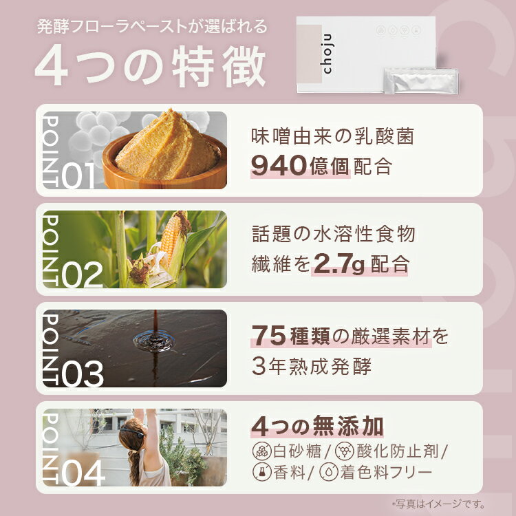 【公式】choju 発酵フローラペースト 酵素ペースト 腸活 無添加 乳酸菌 食物繊維 善玉菌 酵素 ダイエット サプリ エンザイム ファスティング 置き換え ペースト 酵素ドリンク 3
