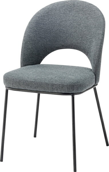 チェア MYS-504DGY MYS-504LGY 椅子 食卓椅子 ダイニング リビング カフェ オフィス 店舗 おしゃれ シンプル 一人掛け 北欧 モダン 背もたれ ダークグレー ライトグレー