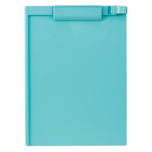 抗菌クリップボードA4　ライトブルー