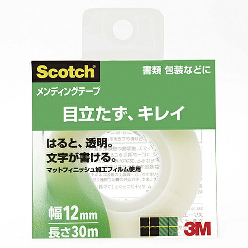 Rakuten - スリーエム　3M　メンディングテープ（ケース入）　12mm×30m　810-1-12C